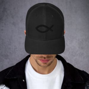 Stealth Fish Trucker Cap - Image 5
