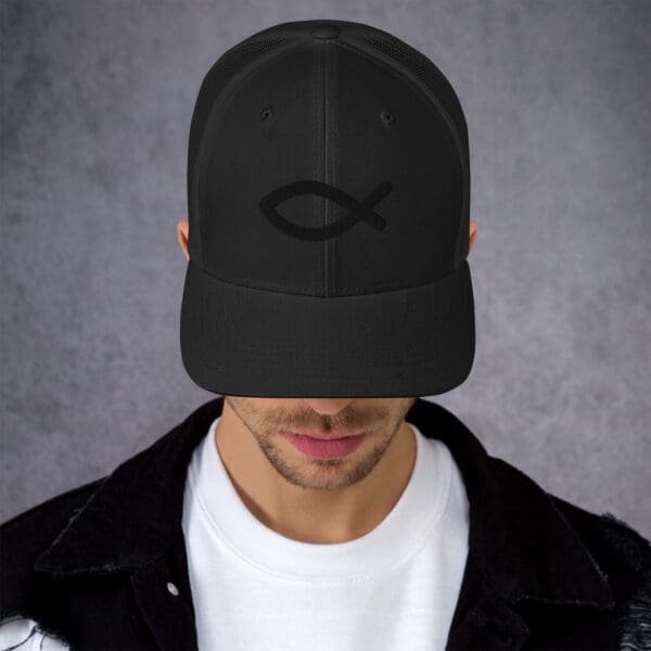 Stealth Fish Trucker Cap