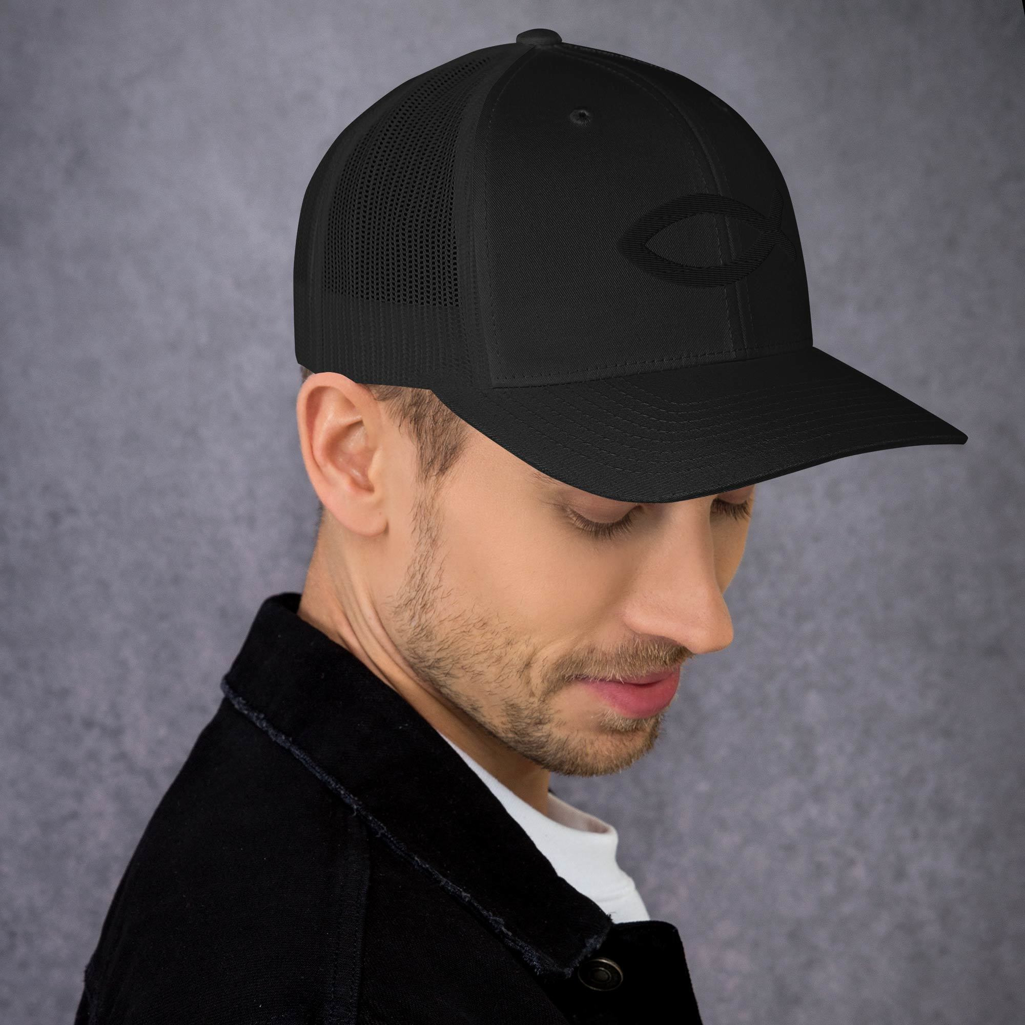 Stealth Fish Trucker Cap - Image 4
